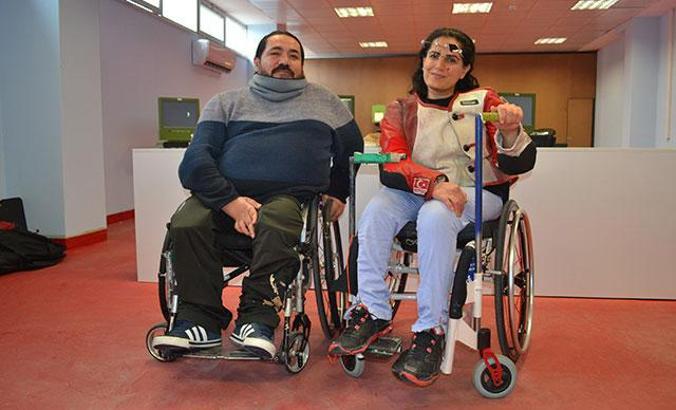 Tokyo yolunda en büyük desteği sporcu eşinden alıyor