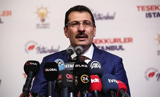 AK Parti Genel Başkan Yardımcısı Ali İhsan Yavuz:  AK Parti lehine düzeltilen oy sayısı 11 bin 109'dur