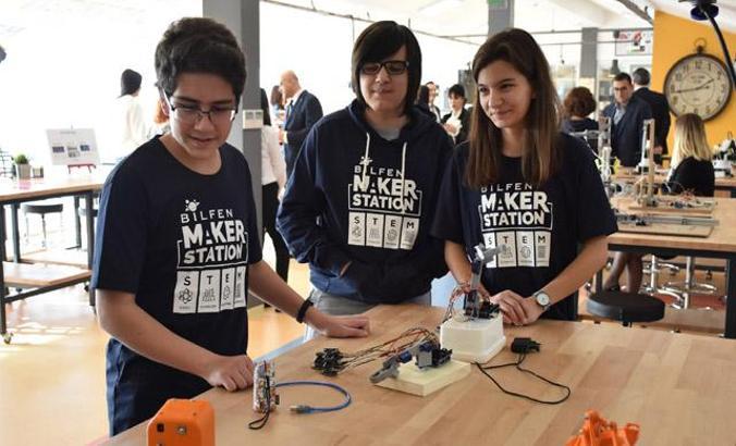 Maker Laboratuvarı geleceğin mühendislerini yetiştirecek