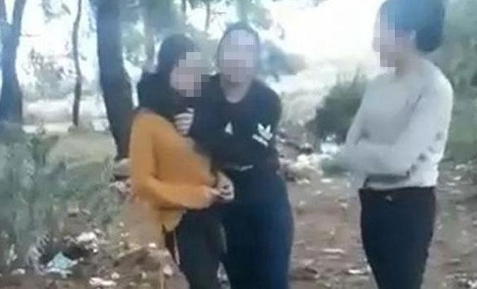 Liseli kıza ormanda dayağa bir tutuklama daha