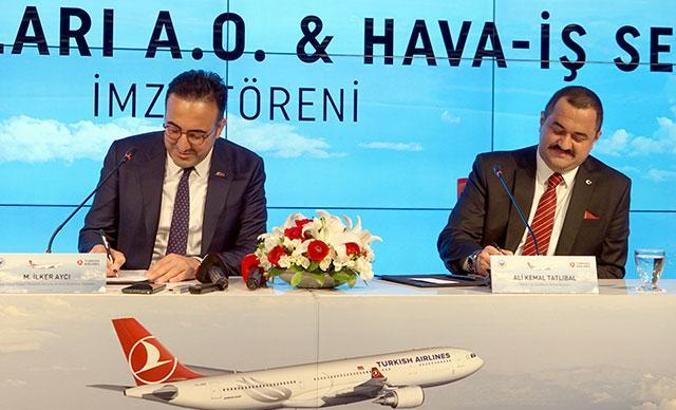 THY ile Hava-İş Sendikası arasında 3 yıllık Toplu İş Sözleşmesi imzalandı