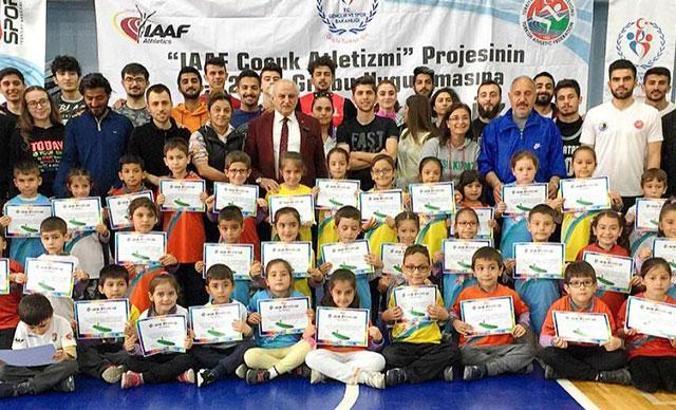 TAF "IAAF Çocuk Atletizmi" projesi ile istihdama katkı sağlıyor