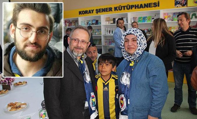 Fenerbahçe taraftarı Koray Şener'in adı kütüphanede yaşayacak