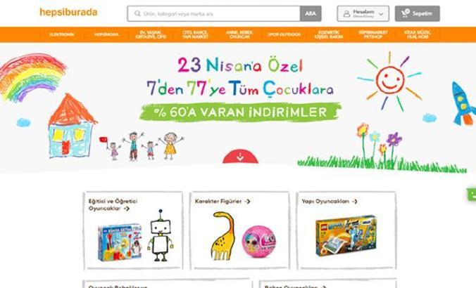 Hepsiburada 23 Nisan’a özel kampanya yaptı