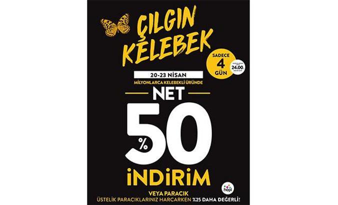 Boyner’in ‘Çılgın Kelebek’ indirimi başlıyor