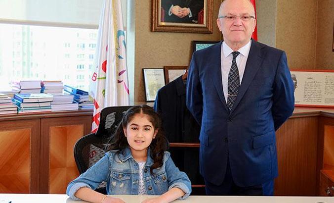 Ataşehir’in 23 Nisan’da Çocuk Belediye Başkanı Oldu