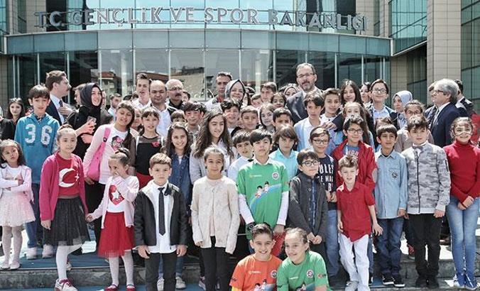 23 Nisan'a özel ilk yerli spor çizgi filmi tanıtıldı