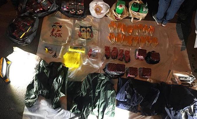 1 Mayıs'ta molotof eylemi hazırlığındaki 4 şüpheli yakalandı