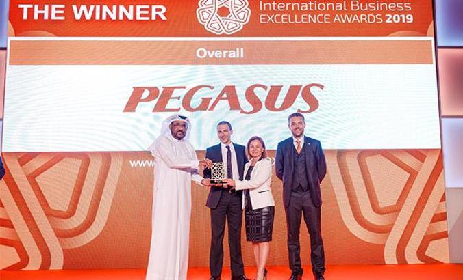 Pegasus’a Uluslararası İş Mükemmelliği ödülü verildi