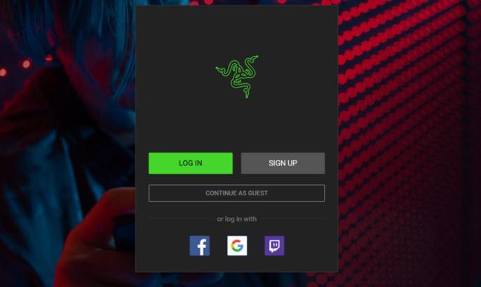Razer'den gizlilik için yeni misafir giriş özelliği