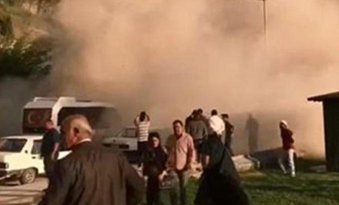 Birecik'te heyelan riski taşıyan 13 ev boşaltıldı