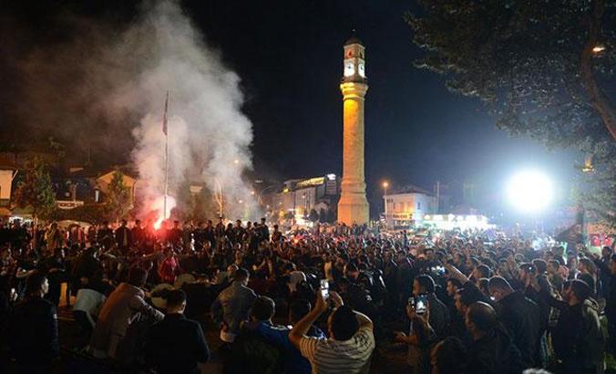 Yeni Çorumspor taraftarlarının büyük sevinci