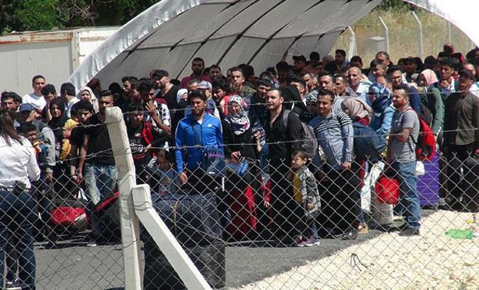 Suriyelilerin bayram yoğunluğu