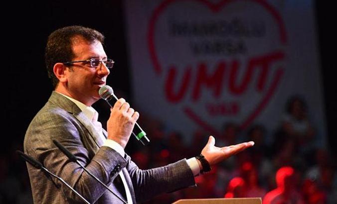 Ekrem İmamoÄŸlu, İstanbul Gönüllüleri ile buluÅŸtu