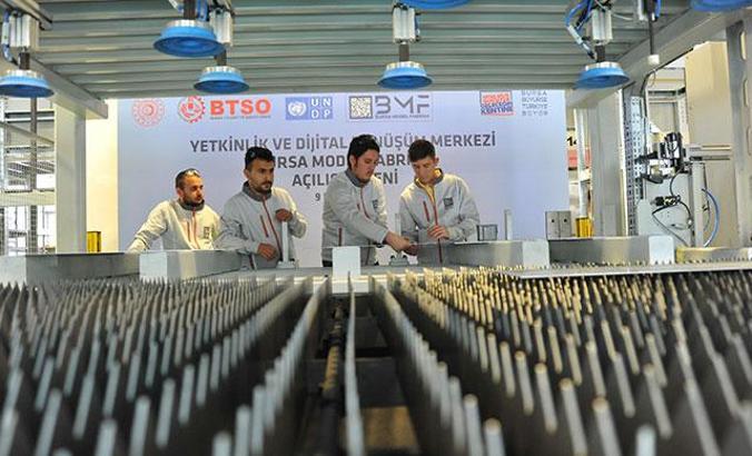 Bursa'ya model fabrika