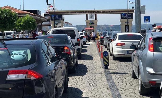 Çanakkale'de dönüş yoğunluğu başladı