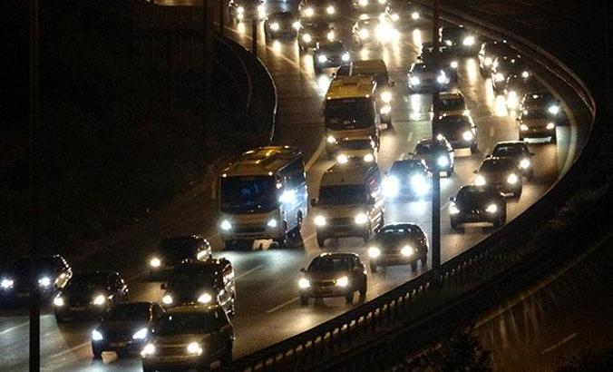 Tatilcilerin bayram dönüşü yoğunluğu başladı