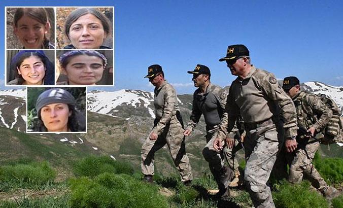 Tunceli'de 5 PKK'lı terörist etkisiz hale getirildi