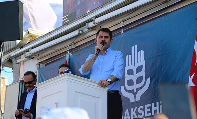 Bakan Kurum: İstanbul’da mührü Yıldırım aldığında el ele imar uygulamalarını yapacağız