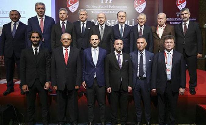 TFF Yönetim Kurulu görev dağılımını yaptı