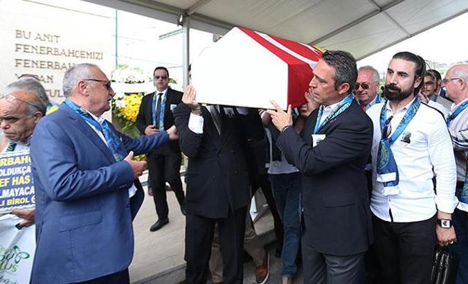 Efsane futbolcu Şeref Has, son yolculuğuna uğurlandı