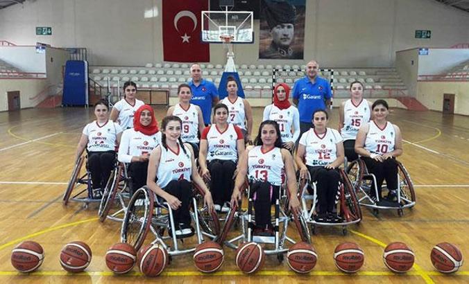 Tekerlekli Sandalye Basketbol A Kadın Milli Takımı, kampa giriyor