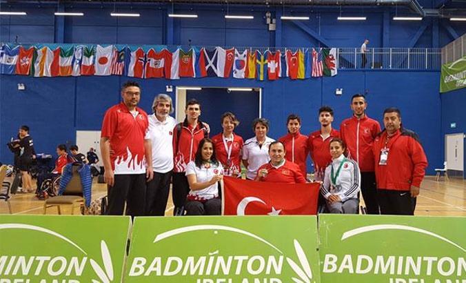 Milli badmintoncular 6 madalya kazandı