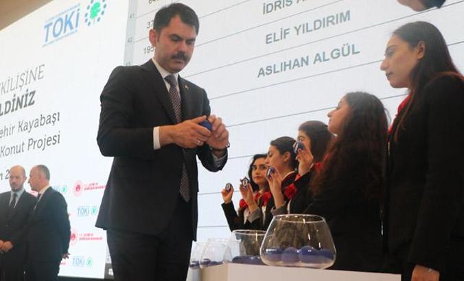 6 bin 300 TOKİ konutu için kuralar çekiliyor