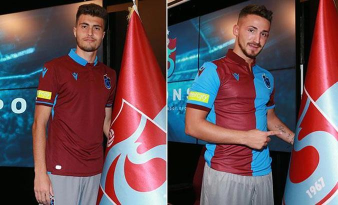 Trabzonspor’da Avdijaj ve Bilgin için imza töreni düzenlendi