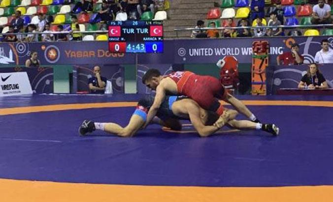 Üç Türk güreşçi Yaşar Doğu Güreş Turnuvası'nda finalde