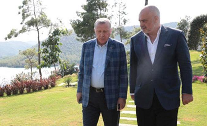 Cumhurbaşkanı Erdoğan, Arnavutluk Başbakanı Rama'yı kabul etti