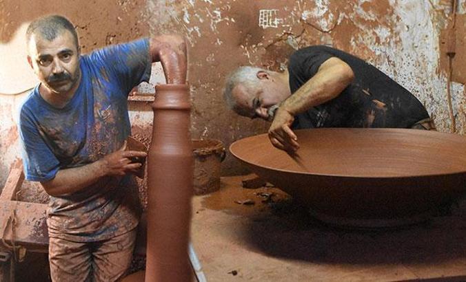 Menemenli çömlek ustaları İtalya'da Türkiye'yi temsil edecek