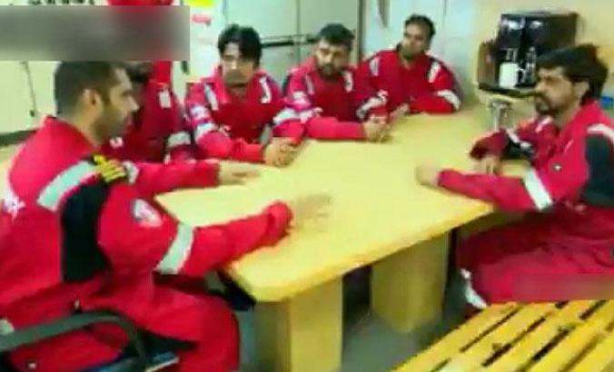 İran medyası, el konulan İngiliz gemisinin içinden görüntü yayınladı