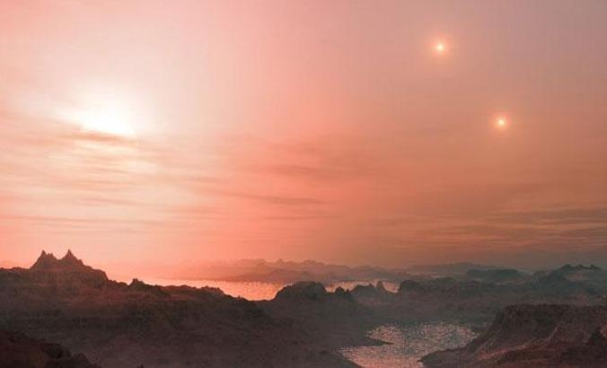 Dünya'dan 22,5 ışık yılı uzaklıkta... Gökyüzünde üç Güneş'i olan gezegen