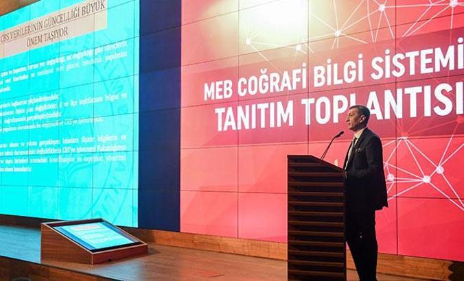 Milli Eğitim Bakanlığı Coğrafi Bilgi Sistemi tanıtıldı