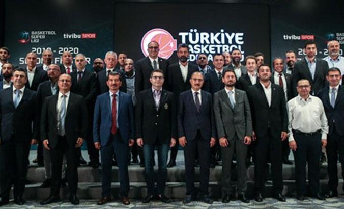 Basketbol Süper Ligi'nde 2019-2020 Sezonu fikstürü çekildi
