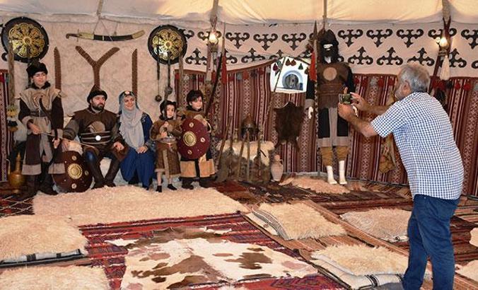 Malatya'da otağ çadırı şeklindeki lokanta ilgi görüyor