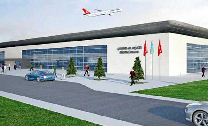 Alaçatı Havalimanı'nın projesi revize edilecek