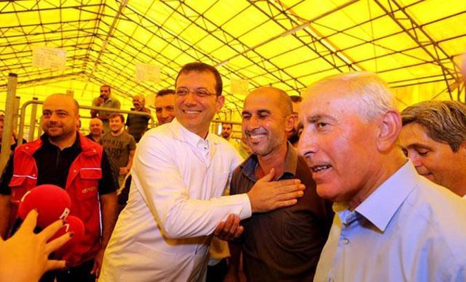 İmamoğlu, kurban satış ve kesim alanlarını denetledi