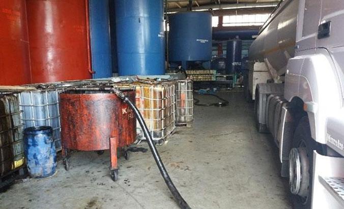 Ankara'da 55 bin kilo kalıp yağ ele geçirildi