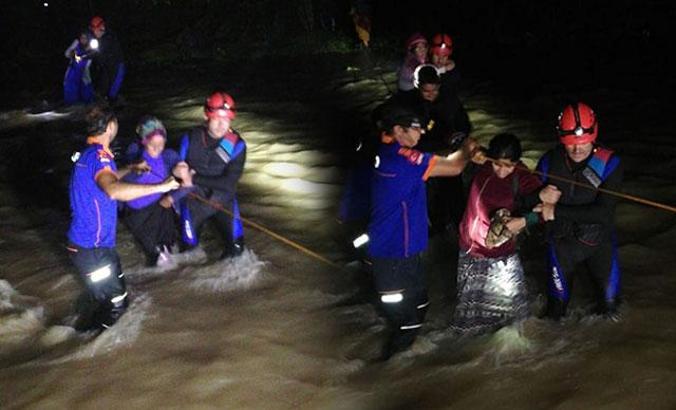 Ordu'da mahsur kalan fındık işçileri kurtarıldı