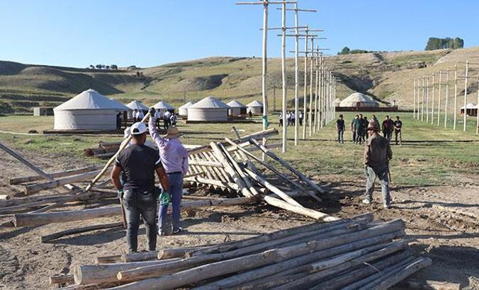 Ahlat’ta, Malazgirt Zaferi kutlamaları öncesi hazırlıklar sürüyor