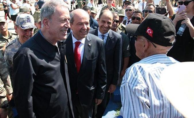 Akar, yenilenen Şehit Yüzbaşı Cengiz Topel Anıtı’nın açılışına katıldı