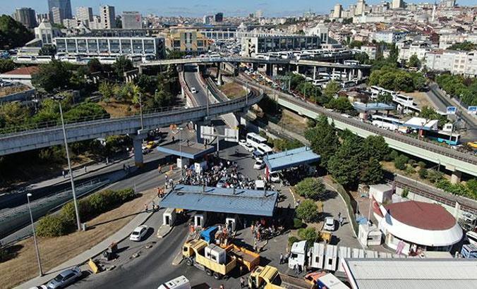 Otogar'da devir sonrası çalışmalar başladı