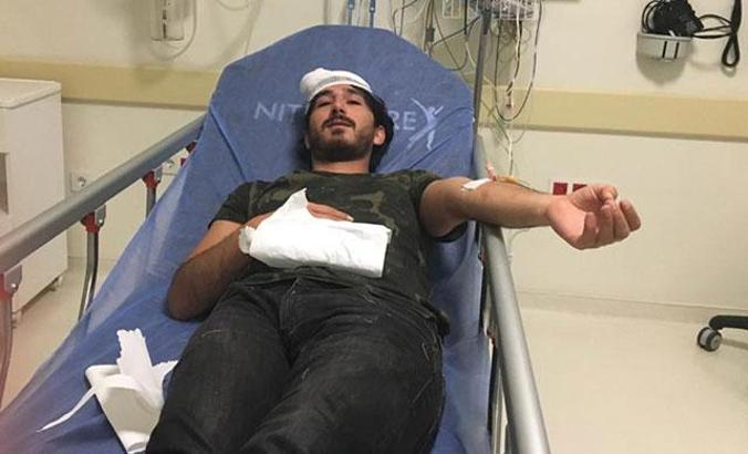 Rapor almaya gelen baba- oğul, doktoru dövdü