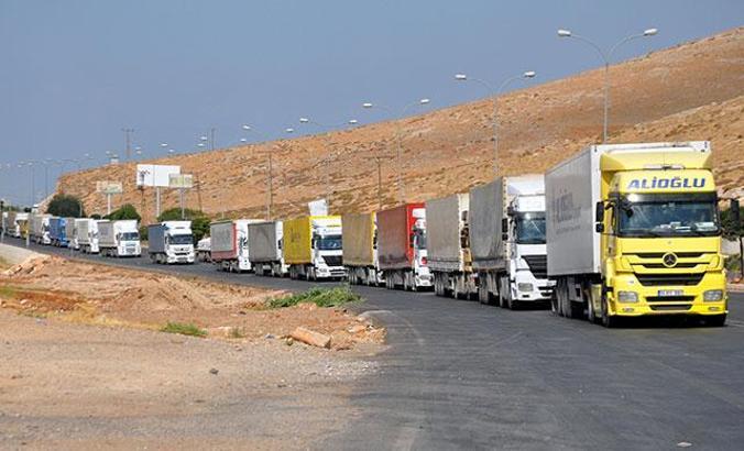 Cilvegözü’nde TIR yoğunluğu
