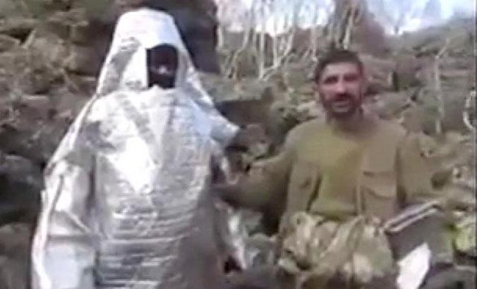 Teröristlerin şaşırtan kamuflaj yöntemi