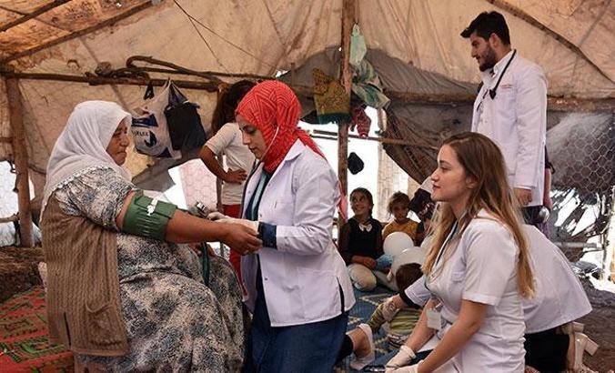 Yaylalarda kalanlara mobil sağlık hizmeti