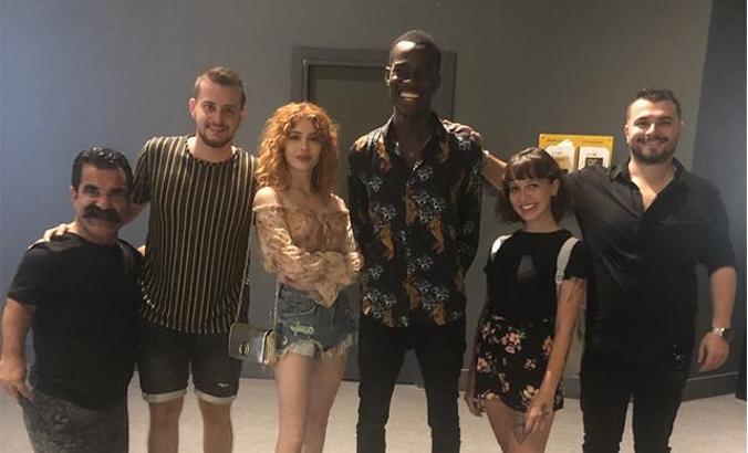 ‘Sar Başa’ oyuncuları izleyicilerle buluştu