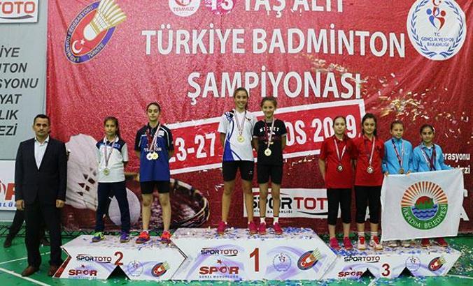 Badmintonda 13 Yaş Altı Türkiye Şampiyonası sona erdi